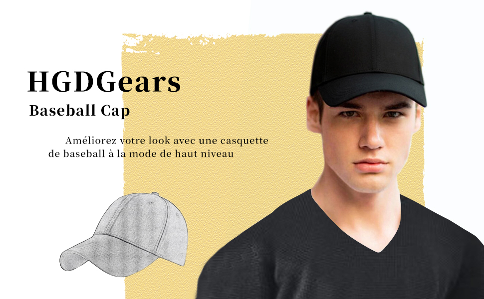  HGDGears Casquette Baseball