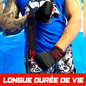 gants sac protege doigt poignet main accessoire entrainement équipement pao thai pattes d'ours