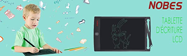 ardoise magique tablette d'écriture lcd dessin pour enfant