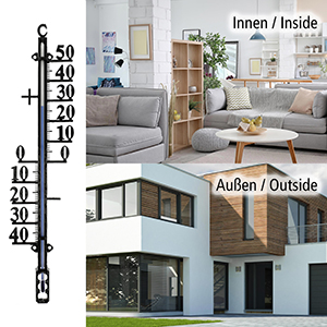 Thermomètre d'intérieur, thermomètre extérieur, thermomètre de fenêtre, thermomètre de jardin.