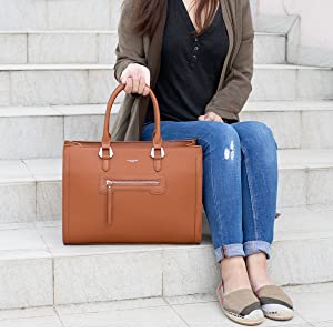 David Jones - Grand Sac à Main Femme - Cabas Fourre-Tout Cuir PU Rigide