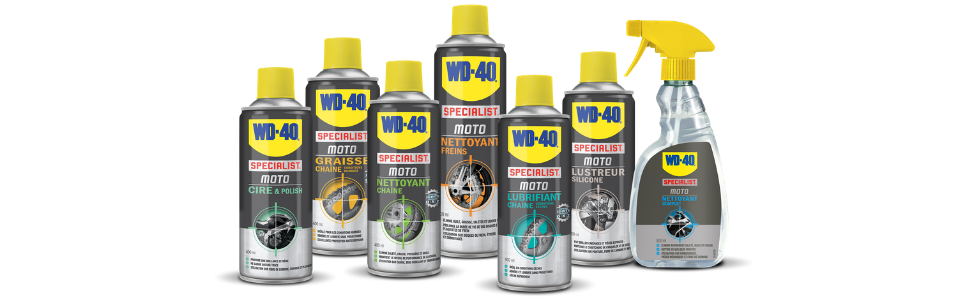 wd40 moto, entretien moto, gamme moto, produits entretien moto