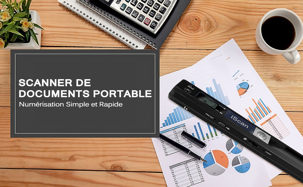 scanner d'images portable USB 900DPI Scanner