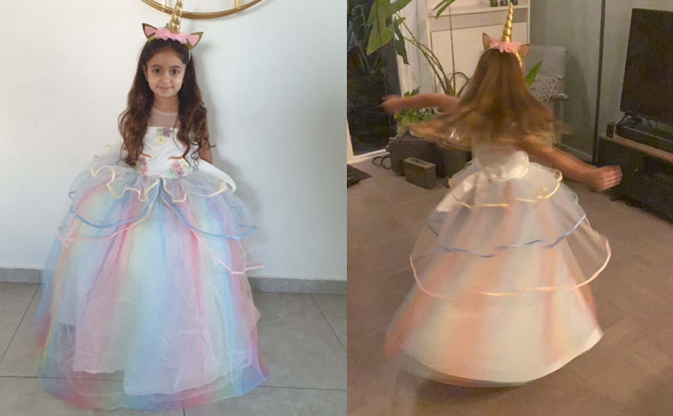 costume de princesse licorne