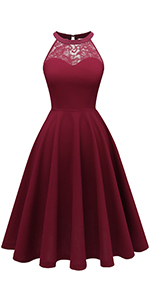 robe rouge foncé 79