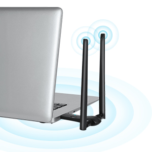 wifi dongle surport USB ordinateur portable support divers systèmes d'exploitation Windows MAC