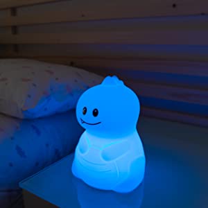 Jouet sûr et hygiénique pour les enfants. Lampe en silicone sans BPA