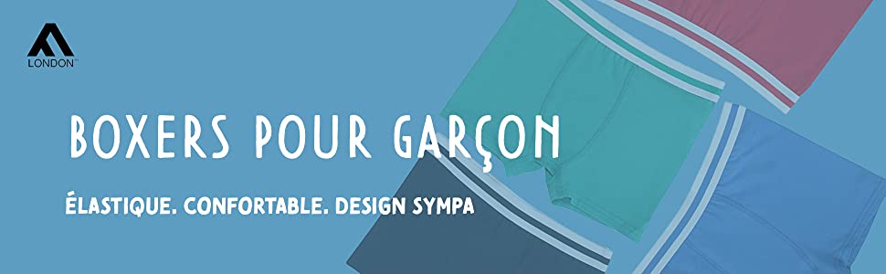 Boxers pour garçon