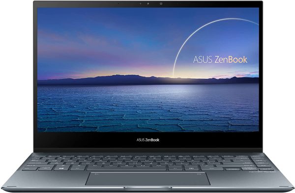 Asus Zenbook Flip UX363JA-EM120T PC Portable 13.3" (Intel Core i5-1035G4, RAM 8Go, SSD 512Go, Windows 10) Clavier AZERTY Français – Image 2