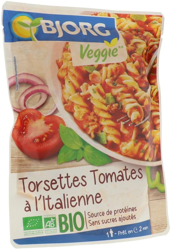 Bjorg Torsettes Tomates à l'Italienne, Bio, 220g – Image 3