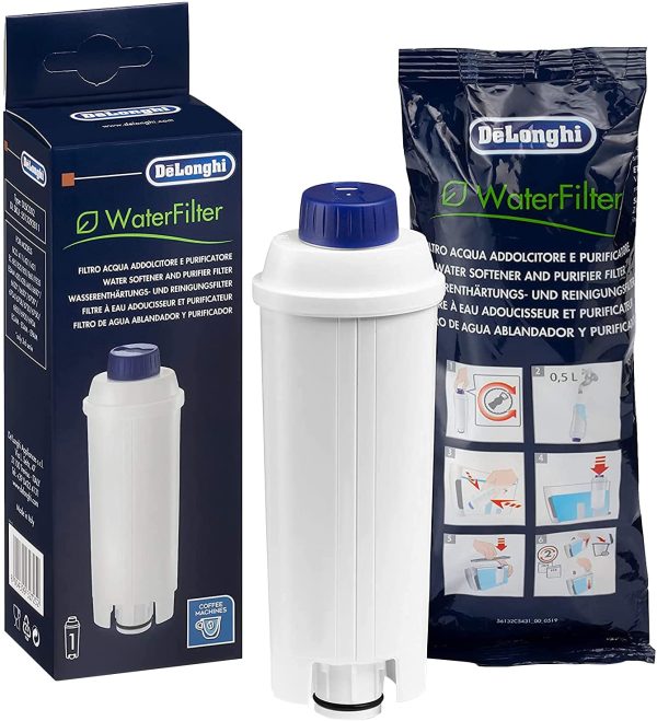 DeLonghi Lot de 3 filtres à eau pour machines à café, convient pour ECAM, ESAM, ETAM, BCO, EC, – Image 4