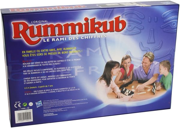 Rummikub Chiffres, Jeu de societe de reflexion, Jeu de plateau type educatif, Version francaise 132011012 – Image 2