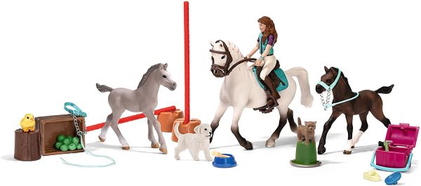 Schleich 98270 Calendrier de l'Avent Horse Club 2021 Multicolore – Image 3