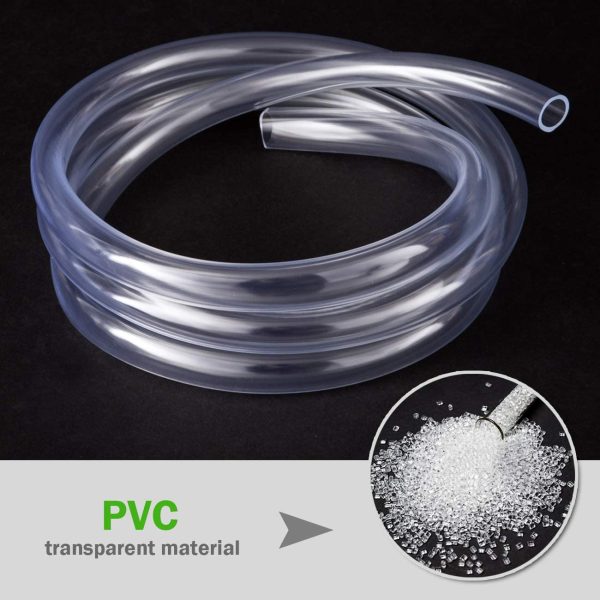 Kesote Tuyau Transparent de Pression 3 mètres, 10 × 12mm Tuyauterie Flexible Tube de PVC – Image 4