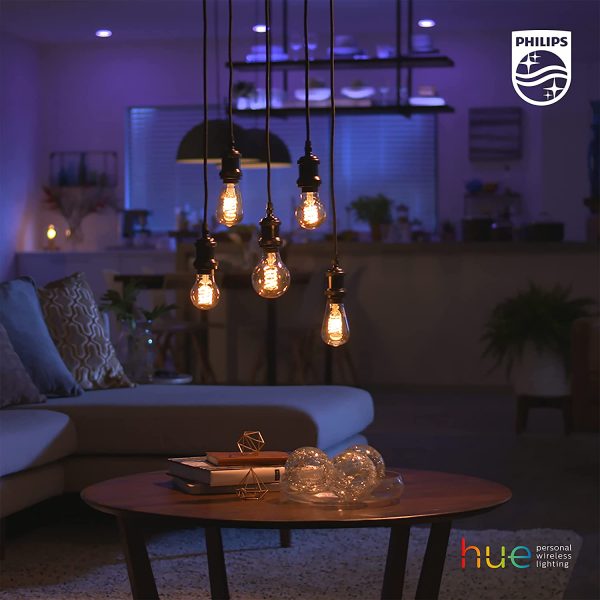 Philips Hue White, ampoule LED connectée E27 Filament,format Giant Edison – Image 2