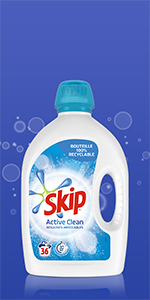 Skip Lessive Liquide Active Clean 1,8l 36 Lavages