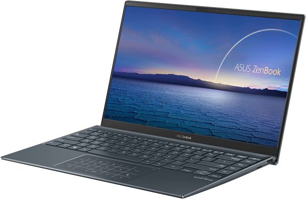 Asus Zenbook 14 UM425QA-KI072T PC Portable 14'' FHD (AMD Ryzen 7-5800H, RAM 16Go, 512 Go SSD PCIe, Windows 10) Clavier AZERTY Français – Image 3