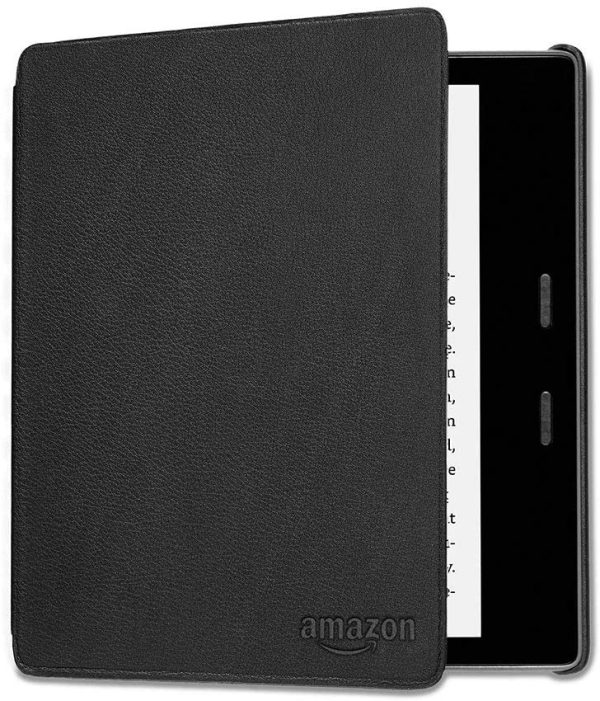 Étui en cuir pour Kindle Oasis (10ème génération et 9ème génération uniquement), Noir – Image 2