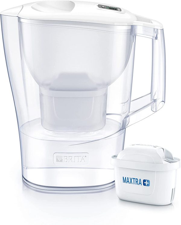 Carafe filtrante Aluna blanche - 1 filtre MAXTRA+ inclus – Image 2