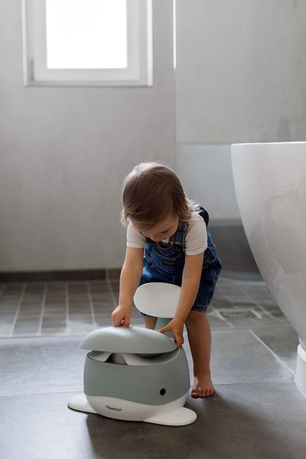 Kindsgut Pot pour bébé, toilette enfant pour l'apprentissage de la propreté, aquamarine – Image 2