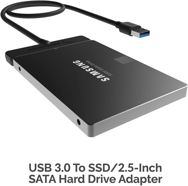 adaptateur USB 3.0 pour SSD et disques durs SATA I/II/III de 2,5 pouces (EC-SSHD) – Image 6