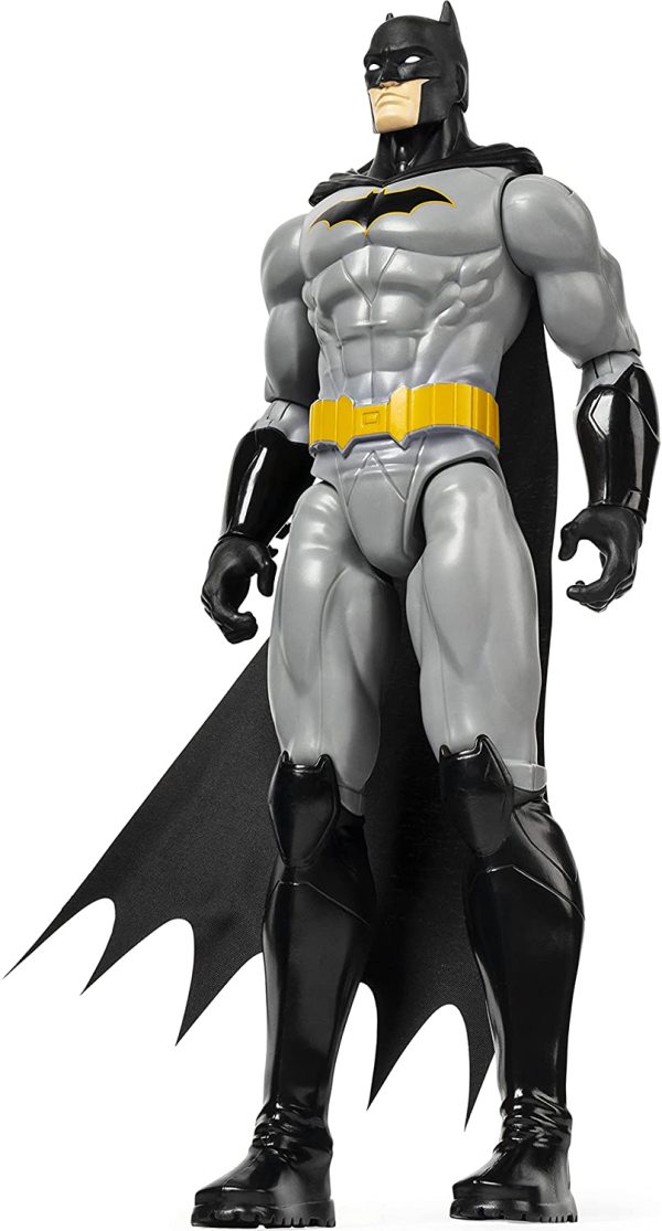 BATMAN - FIGURINE BATMAN RENAISSANCE 30 CM - DC COMICS - Figurine Batman Articulée De 30 cm - 6063094 - Jouet Enfant 3 Ans et + - Gris Et Noir FIGURINE – Image 5