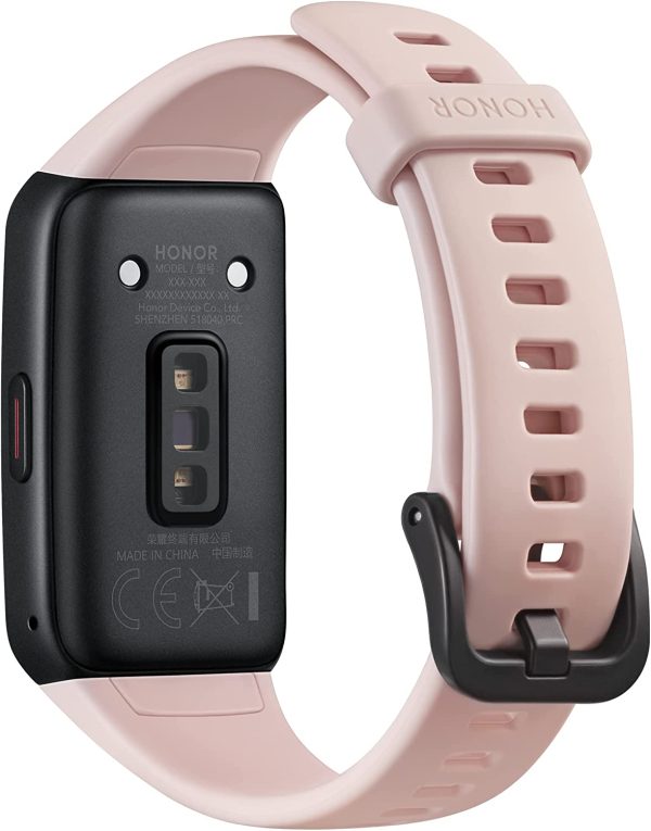 HONOR Band 6 ??Bracelet connecté ??Ecran AMOLED 1.47" ??Suivi SPO2 - Moniteur de fréquence Cardiaque et de Stress ??Suivi du Sommeil ??Rose – Image 6