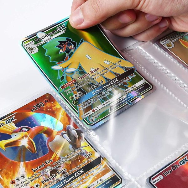 ESOOR Pokémon Carte Album, Pokémon Cartes Titulaire, Pokémon classeur pour Cartes Album Livre Protection pour Pokémon Commerce Cartes GX EX boîte(Sun&Moon) – Image 2