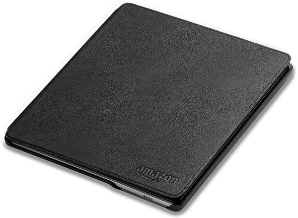 Étui en cuir pour Kindle Oasis (10ème génération et 9ème génération uniquement), Noir