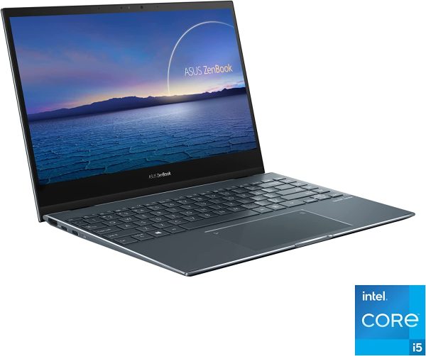 Asus Zenbook Flip UX363JA-EM120T PC Portable 13.3" (Intel Core i5-1035G4, RAM 8Go, SSD 512Go, Windows 10) Clavier AZERTY Français