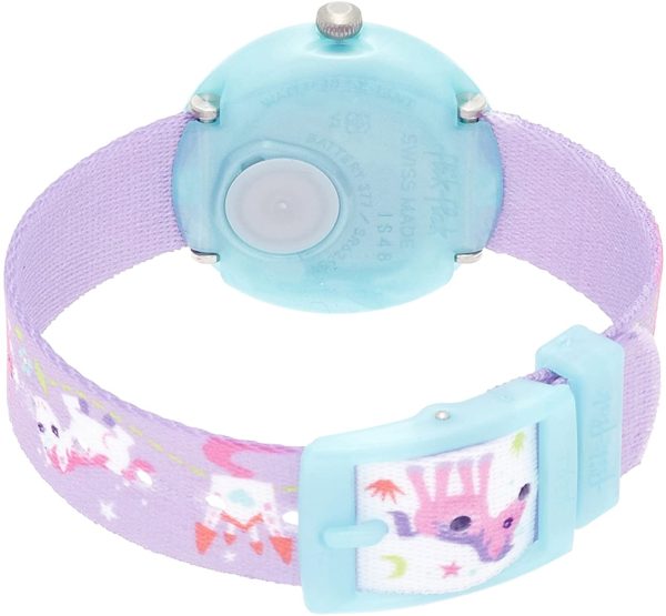 Flik Flak Montre Fille Analogique Quartz avec Bracelet en Tissu ??FBNP033 – Image 2