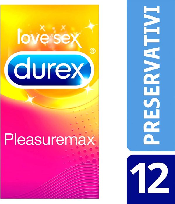 Durex Pleasuremax 12 pièces stimilanti avec des reliefs et des nervures