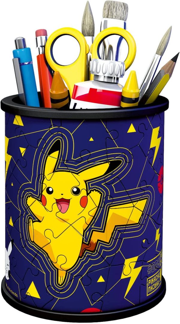 Ravensburger- Puzzle 3D 54 pièces Pot à Crayons-Pokémon Enfant, 4005556112579, Standard – Image 8