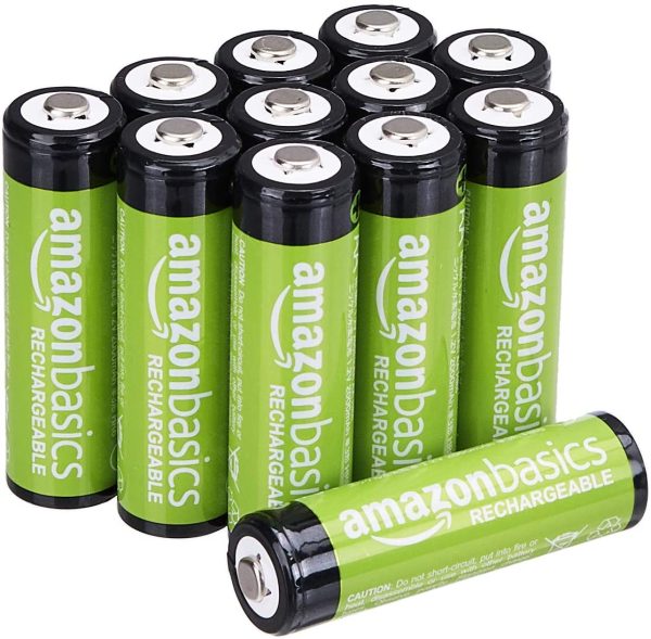 Piles rechargeables AA 2000 mAh (Lot de 12) - Pré-chargées – Image 4