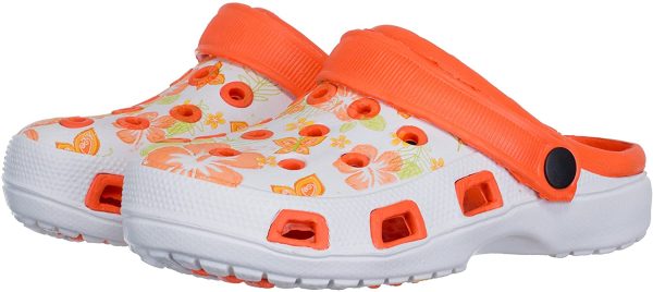 Brandsseller Sabots Femmes Chaussure de Jardin Pantoufle Plage Sandales Clogs Motif de Fleurs – Image 3