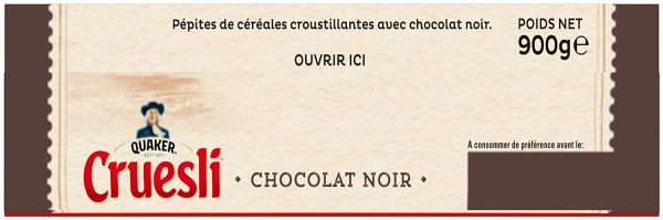 Quaker Cruesli, Chocolat Noir, 900 gramme – Image 7