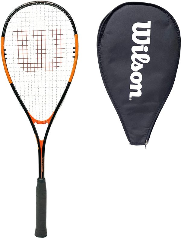 Wilson Nitro Impact Raquette de squash avec housse de tête Wilson – Image 4