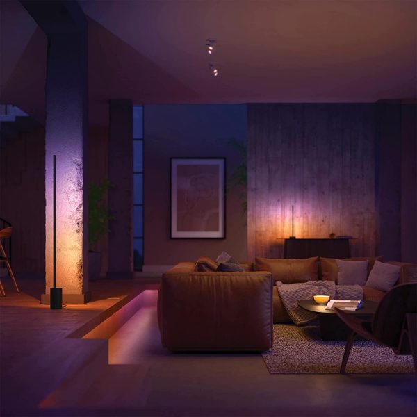 Philips Hue White and Color Ambiance, Lampe à poser Gradient Signe Blanc – Image 7