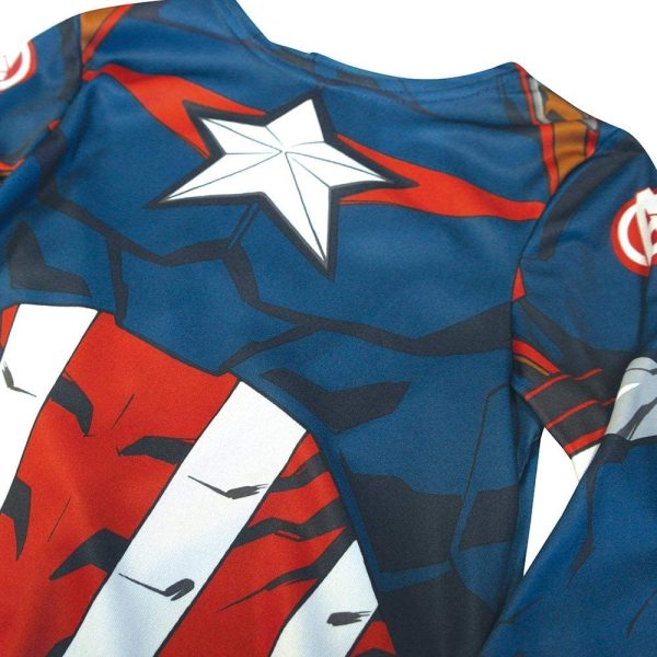 Rubie's - Déguisement Classique Officiel - Captain America Serie Animée Marvel, enfant, I-640832S, Taille S 3 à 4 ans – Image 7