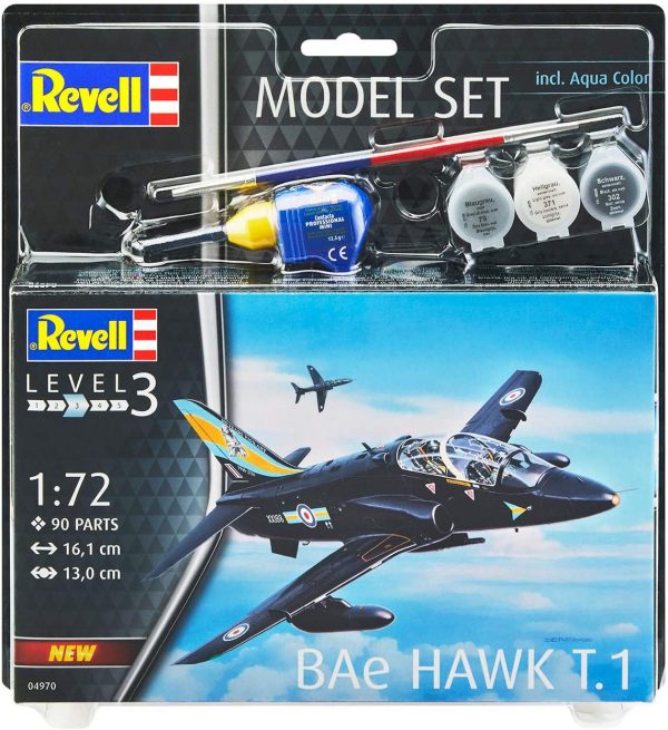 Revell Model Set - 64970 - Maquette d'avion - Bae Hawk T.1 - avec Accessoires - Néchelle 1/72 - Niveau 3/5 – Image 4