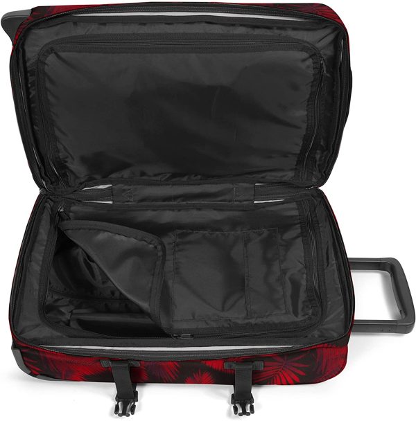 Eastpak TRANVERZ S Valise, 51 cm, 42 L, Brize Glow Dark (Rouge)