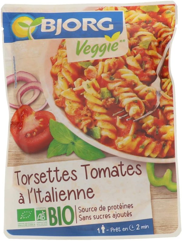 Bjorg Torsettes Tomates à l'Italienne, Bio, 220g – Image 2