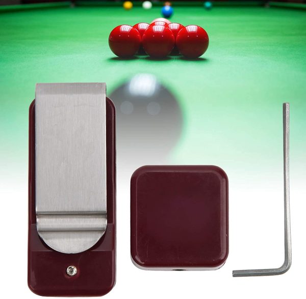 SALUTUYA Accessoire de Billard Porte-Craie de Billard pour Joueurs de Billard – Image 4