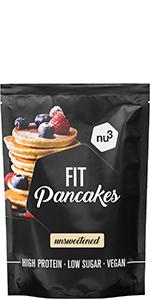 Fit pancakes nu3 mix pour pancake preparation pancake pate a pancake deja faites sans gluten vegan