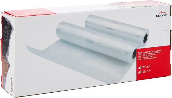 Lacor 69052 Bobines de Tube en Plastique, 2 Pièce