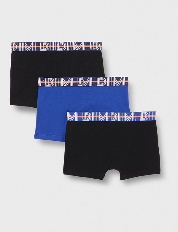 Dim Boxer Ecodim coton stretch coloré Garçon x4