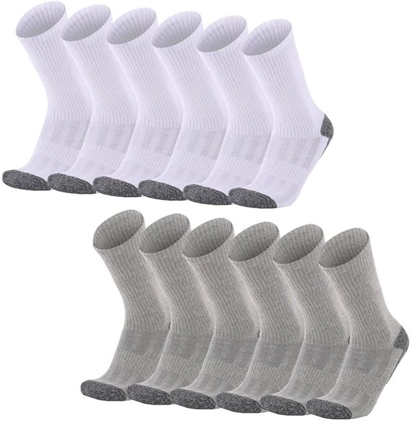 Budermmy Chaussette Homme Chaussettes de Sport pour Randonnée Trekking Camping Respirantes 39-46 – Image 5