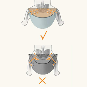 porte-bébé avec siège