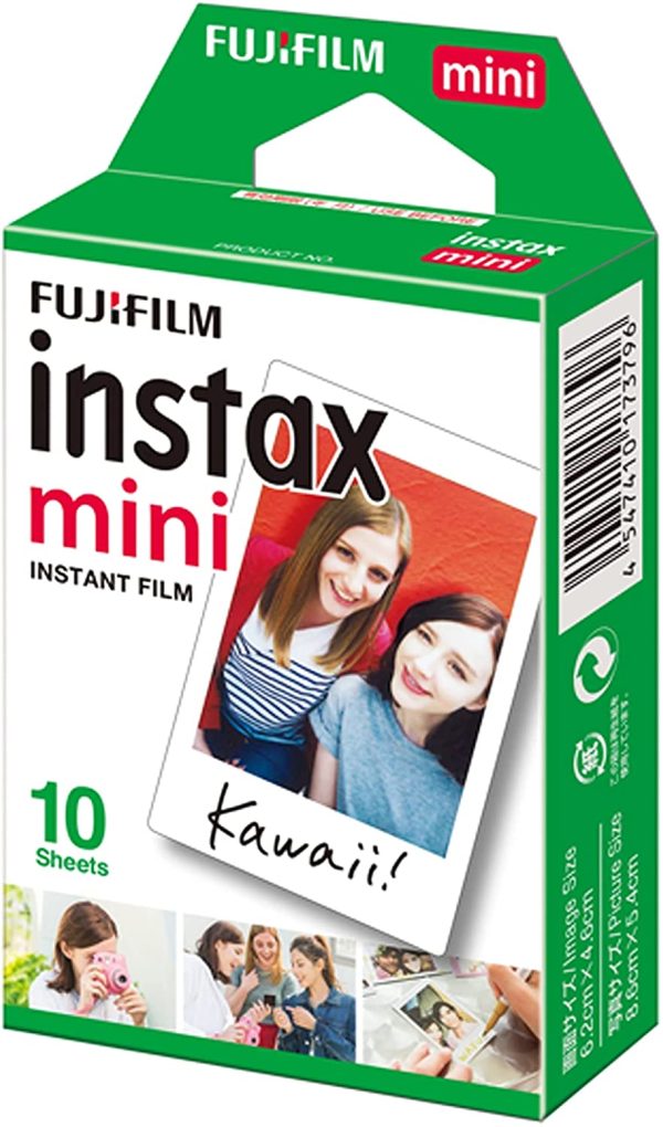 Fujifilm - Films mini instax - 86 x 54 mm - Monopack 10 Films