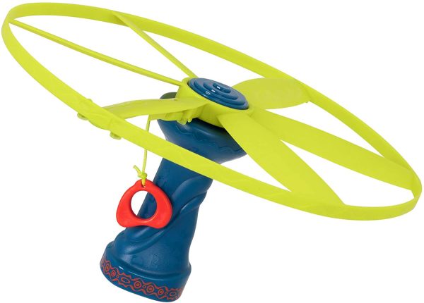 Battat-BX1592Z Disque Volant Lumineux avec Lanceur-Light-Up Disc-Oh Flyers ??pour Enfants de 3 Ans et Plus, BX1592Z, Multicolore – Image 7